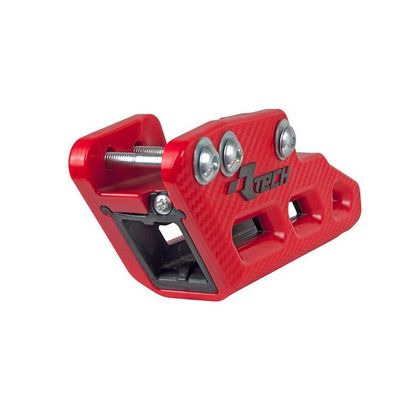 Guide chaîne R-tech Monoblock R2.0 Worx Rouge/ Noir - Rouge / Noir Ref : RTH0112 / RCRUCRFRSNR20 