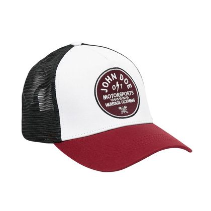 Casquette John Doe JDM 0/1 - Noir / Blanc Ref : JDE0250 / JDP1006 