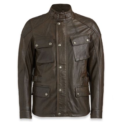 Veste Belstaff TURNER ANTIQUE - Noir / Marron