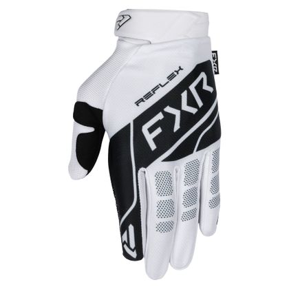 FXR Reflex Dual 2026 Cross-Handschuhe - Weiß / Schwarz Ref : FXR1597 