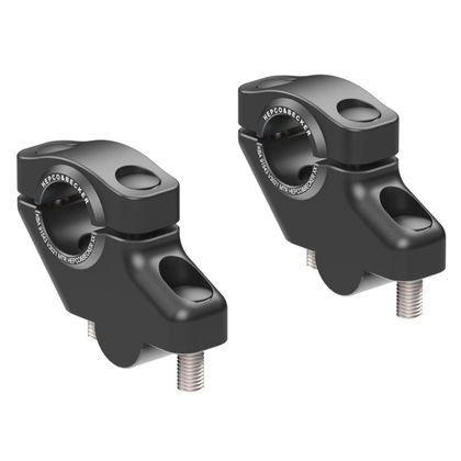 Hepco & Becker 30 mm and offset of 21 mm Handlebar riser Ref : HBE0511 / FS424035560001 SUZUKI 800 GSX-8 TT - 2026
