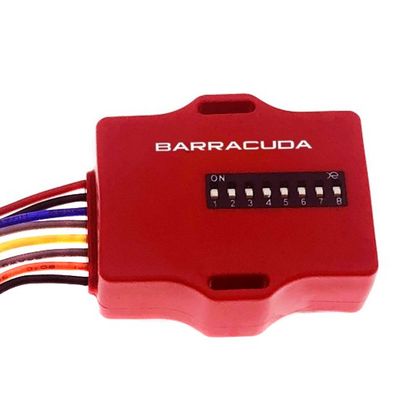 Centralina degli indicatori di direzione Barracuda CAN BUS universale - Rosso Ref : BAR0628 / N1003-CR 