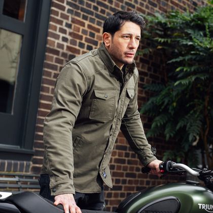 Sobrecamisa Moto Merlin RENEGADE AAA RIDING - Verde