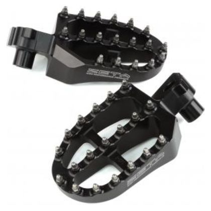 Zéta ALU Fußstütze - Schwarz