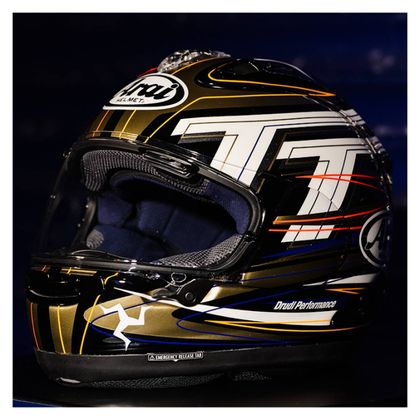 Arai RX-7V EVO - IOM TOURIST TROPHY 2026 Full-face helmet - Multicolour