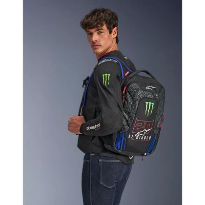 Sac à dos Alpinestars FQ20 CITY HUNTER V2 MONSTER - Noir / Bleu