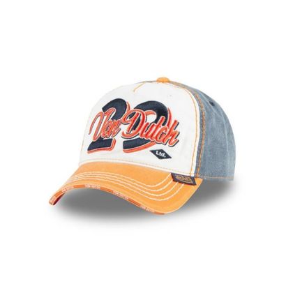 Von Dutch RETRO VD29 Mütze - Gelb / Blau