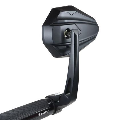 Rétroviseur Chaft Remote embout de guidon (l'unité) Universel - Noir