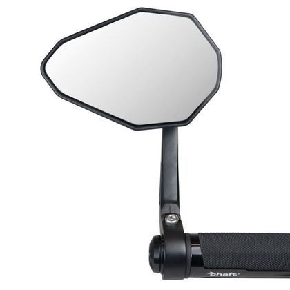 Rétroviseur Chaft Remote embout de guidon (l'unité) Universel - Noir