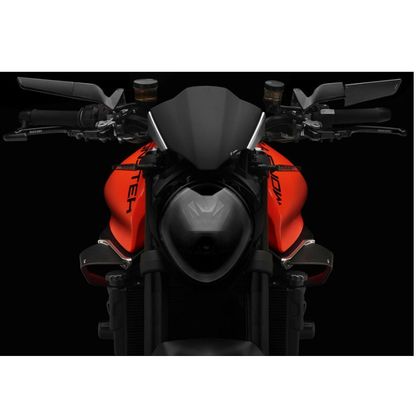 Rizoma Stealth naked (parret) Universel Spejl - Sort sort