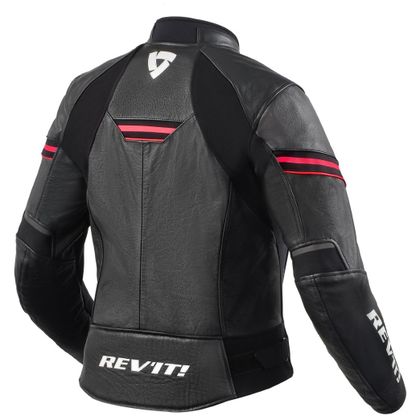Rev it MEDIAAN DAMES - FEMME Motorjas - Zwart / Roze