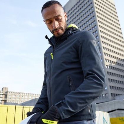 Blouson Moto Rev it TRAFFIC H2O - Bleu