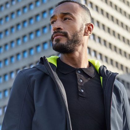 Blouson Moto Rev it TRAFFIC H2O - Bleu