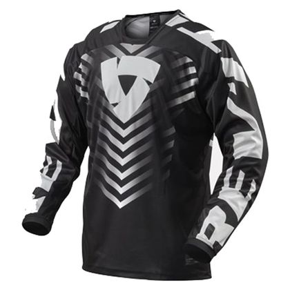 Camiseta de motocross Rev it ROUGH 2023 - Negro / Blanco Ref : RI1278 
