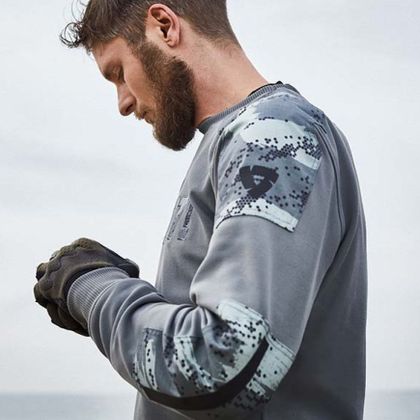 Rev it WHITBY Motorcycle sweatshirt - Grey