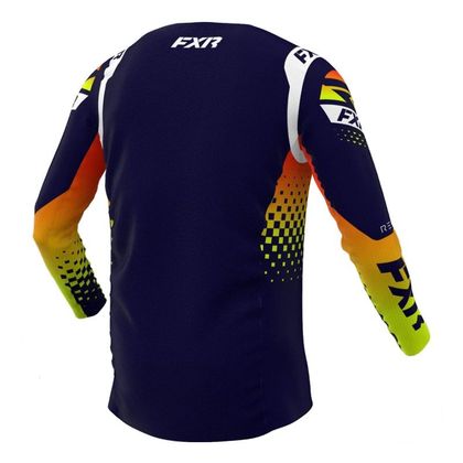 Camiseta de motocross FXR REVO LE MX 2022 - Azul / Amarillo