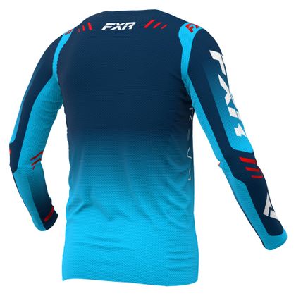 Camiseta de motocross FXR REVO YOUTH 24 - Azul