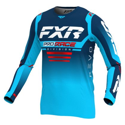 Camiseta de motocross FXR REVO YOUTH 24 - Azul Ref : FXR0488 