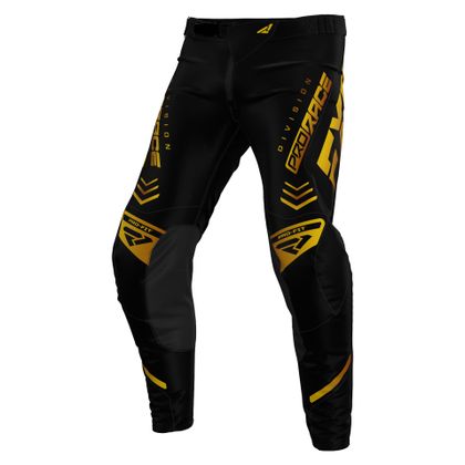 Pantalón de motocross FXR REVO 24 2024 - Negro / Amarillo Ref : FXR0495 