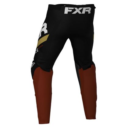 Pantalón de motocross FXR REVO BLACK/RUST/GOLD 2021