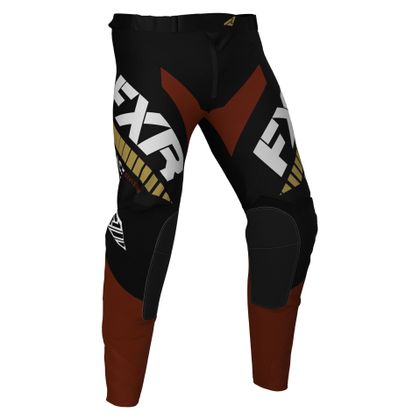 Pantalón de motocross FXR REVO BLACK/RUST/GOLD 2021 Ref : FXR0012 
