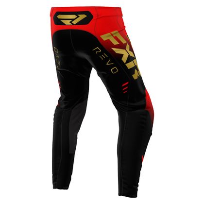 Pantaloni da cross FXR REVO 24 2024 - Rosso / Nero