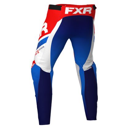 Pantalon cross FXR REVO RED/WHITE/BLUE 2021 - Rouge / Blanc