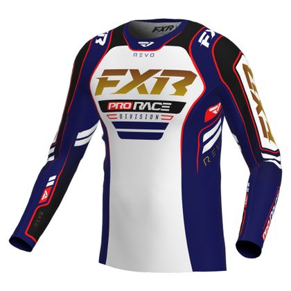 Maillot cross FXR REVO ALPHA ADMIRAL 2026 - Bleu / Blanc Ref : FXR1673 