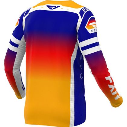 Camiseta de motocross FXR REVO PRO 2023 - Naranja / Azul