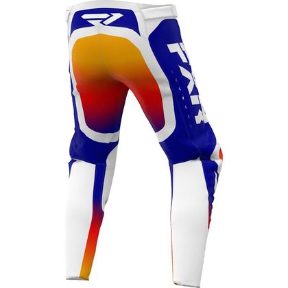 Pantalón de motocross FXR REVO PRO 2023 - Naranja / Azul