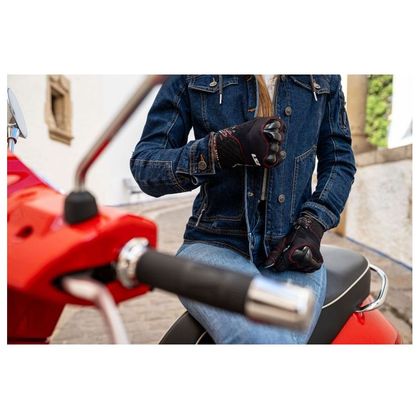 LS2 OAKY FEMME Motorweste - Blau / Schwarz