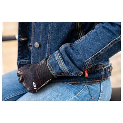 LS2 OAKY FEMME Motorweste - Blau / Schwarz