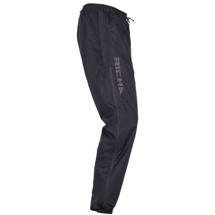 Pantaloni antipioggia Richa SIDE-ZIP RAIN - Nero