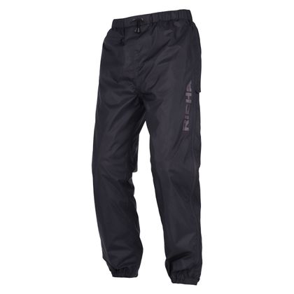 Pantalones impermeable Richa SIDE-ZIP RAIN - Negro Ref : RC0928 