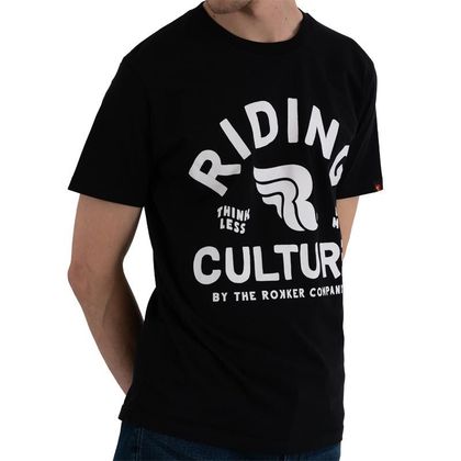 T-Shirt manches courtes RIDING CULTURE RIDE MORE - Noir