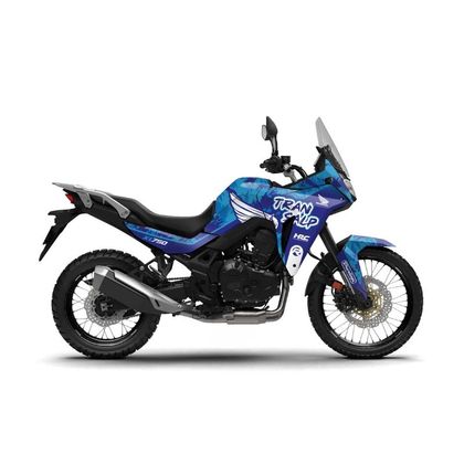 RiderUnik BLUE RIM Decoration kit - Blue Ref : RU3260 / HO750TRANSALPRIMBLEUE-1 HONDA 750 XL 750 TRANSALP - 2023 - 2024