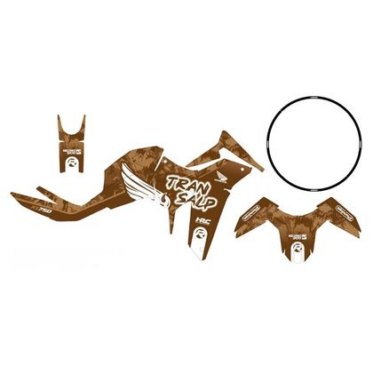 RiderUnik BRUINE VELGRAND Decoratiekit - Bruin