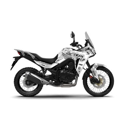 RiderUnik RIM Decoration kit - White Ref : RU3258 / HO750TRANSALPRIM-1 HONDA 750 XL 750 TRANSALP - 2023 - 2024