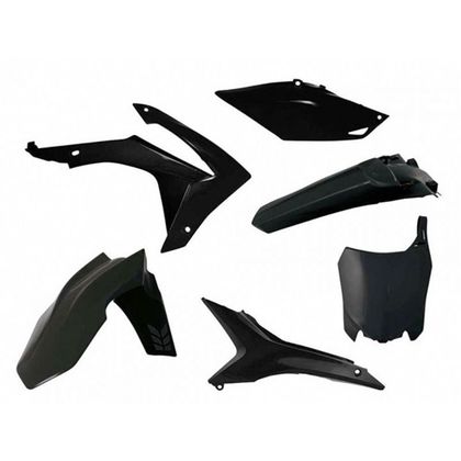 Kit plastiques R-tech 6 p noir - Noir