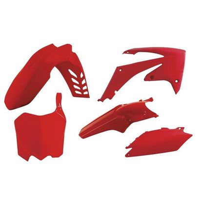 Kit de piezas de plástico R-tech 5 p CRF rojo - Rojo