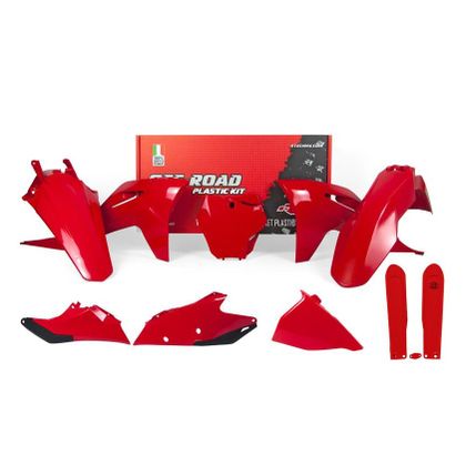 Kit de piezas de plástico R-tech 7p Gas Gas MC rojo - Rojo