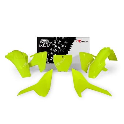 Kit de piezas de plástico R-tech Husqvarna  amarillo flúor - Amarillo