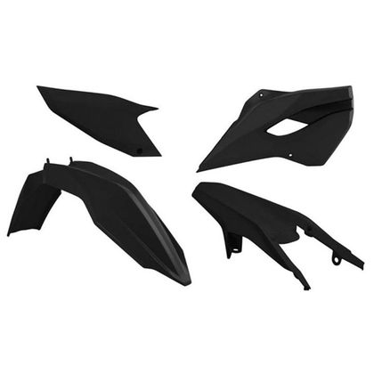 Kit plastiques R-tech 4 p noir - Noir