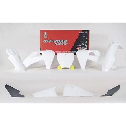 R-tech 6 p HSQ TC-FC 2019-2020 Plastik-Set - Weiß