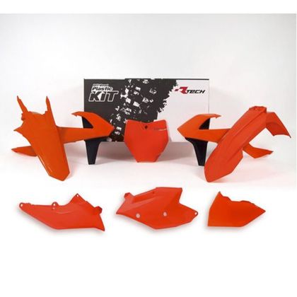Kit de piezas de plástico R-tech KTM naranja flúor SX/SXF 2016 - Naranja