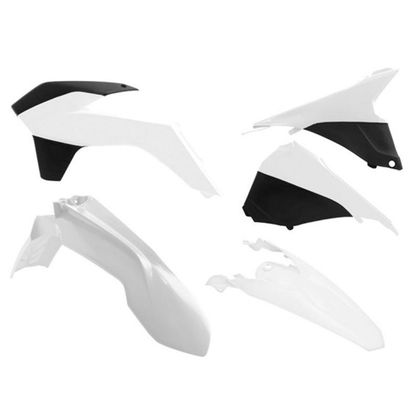 Kit de piezas de plástico R-tech KTM blanco - Blanco