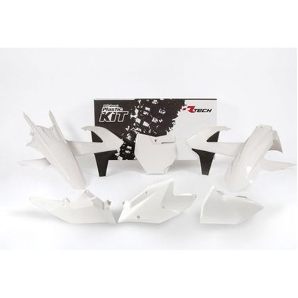 Kit plastiques R-tech KTM Blanc - Blanc
