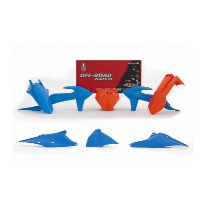 Kit plastiques R-tech 6 p KTM SX 2019-2020 couv boite air - Orange