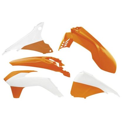 Kit de piezas de plástico R-tech KTM original - Naranja