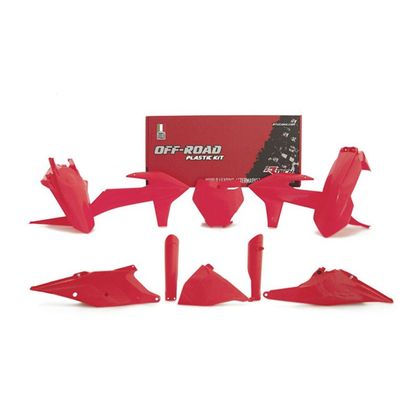 Kit de piezas de plástico R-tech 7 p rojo flúor - Rojo